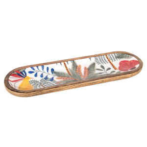 32869 PLADNJA Z LISTNIM MOTIVOM