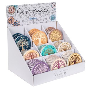 33012 PODSTAVEK Z MOTIVOM DREVESA ŽIVLJE