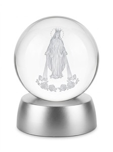 KROGLA STEKLO+STOJALO MARIJA