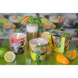 SVEČA GREEN TEA PUDING 115G