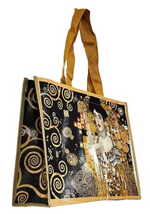 TORBA 34X25X10 KLIMT ČRNA